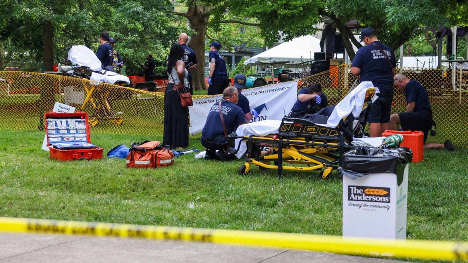12 people shot at US festival